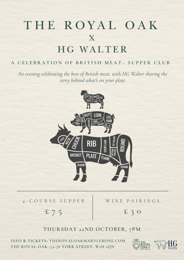 The Royal Oak x HG Walter Supper Club