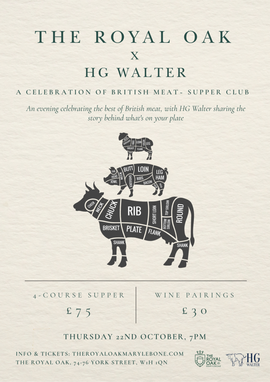 The Royal Oak × HG Walter: A Celebration of British Meat