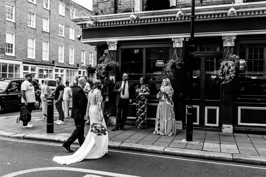 Wedding reception Marylebone